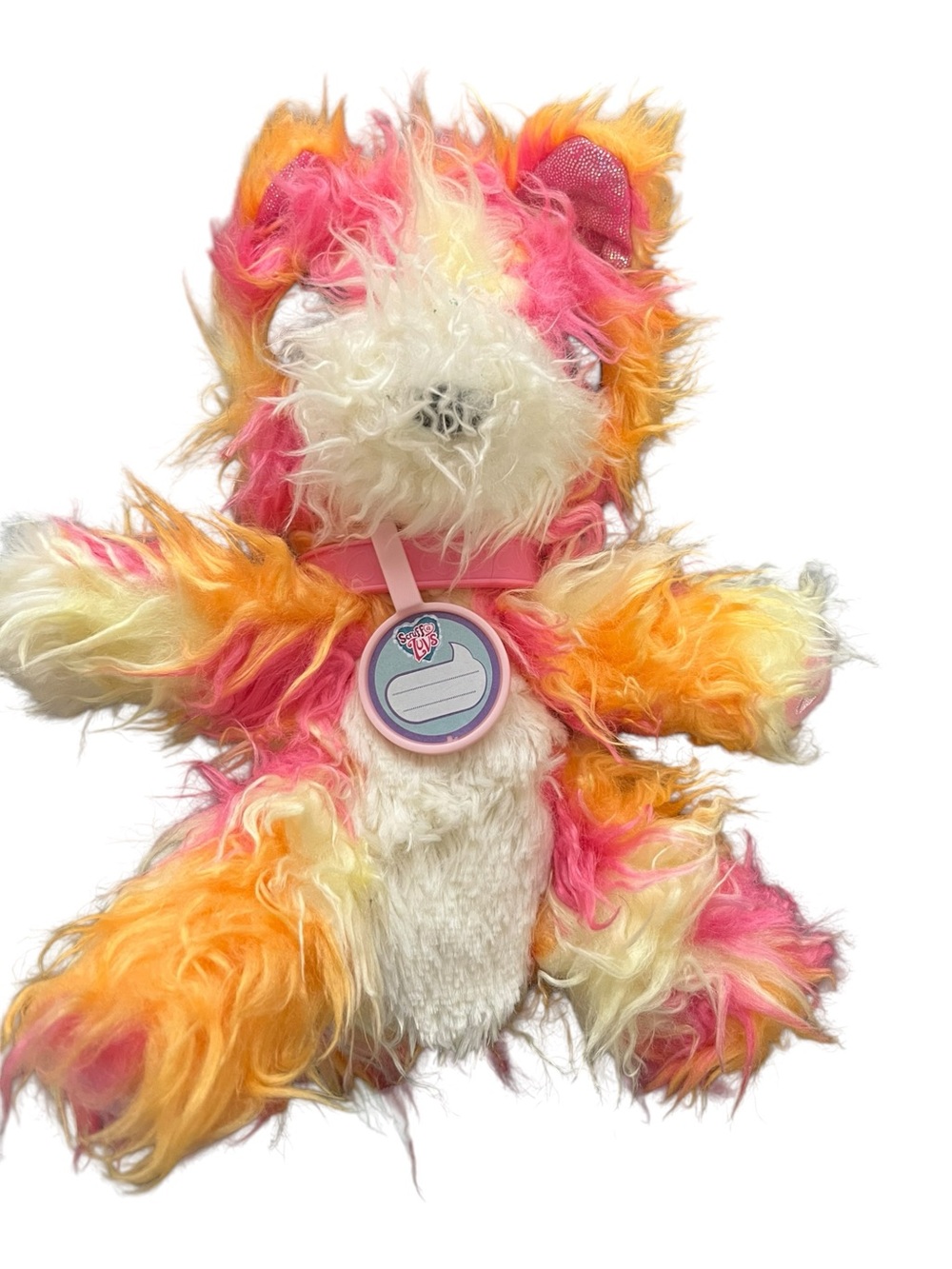 SCRUFF-A-LUVS Dog Orange Pink Mystery Rescue Puppy Plush Stuffed Animal Soft Toy